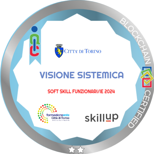 VISIONE SISTEMICA (Silver)  - SOFT SKILL FUNZIONARI 2024